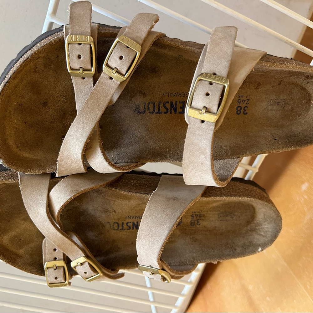 Birkenstock Light Brown Footbed Sandals